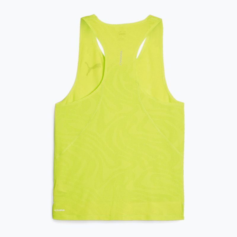 Pánske bežecké tielko PUMA Run Ultraspun Singlet zelené 2