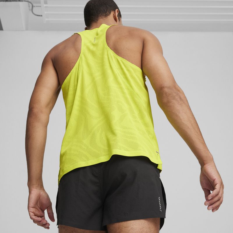 Pánske bežecké tielko PUMA Run Ultraspun Singlet zelené 4