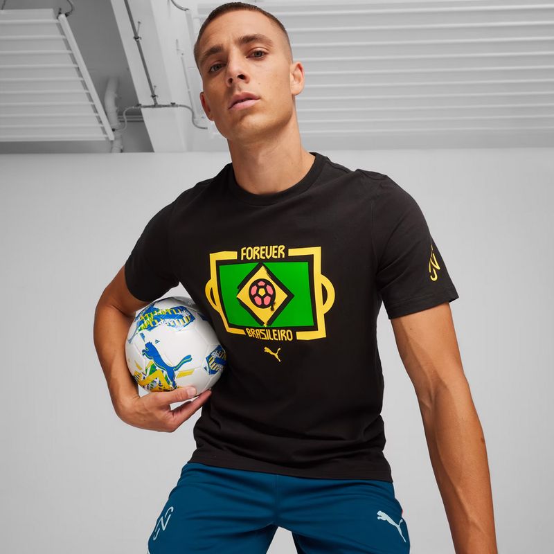 Pánske futbalové tričko PUMA Neymar Jr Tee puma black 3