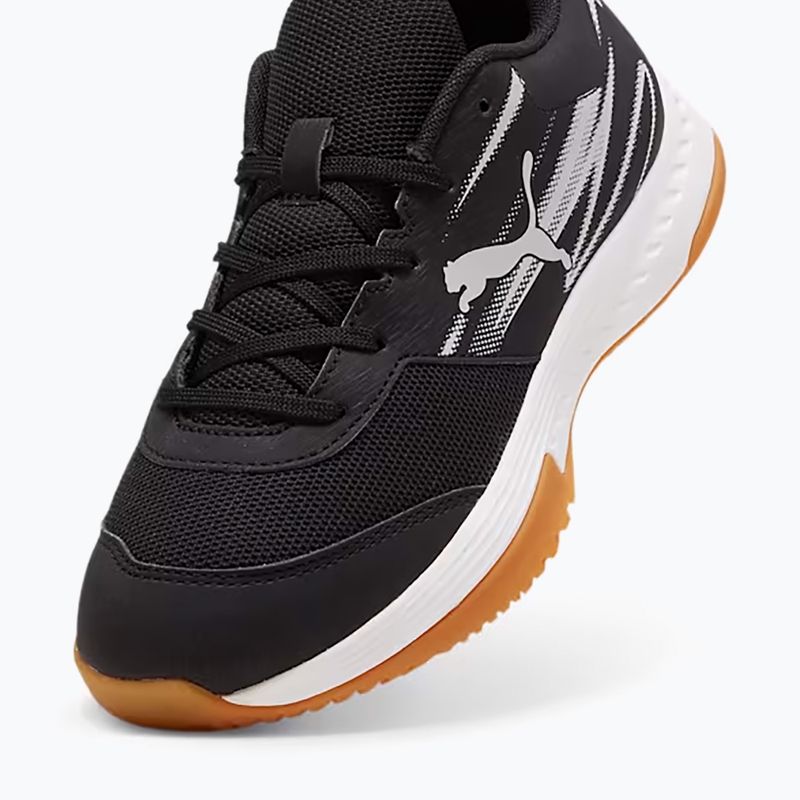 Detská halová športová obuv PUMA Varion II Jr  puma black/cool light gray/gum 12