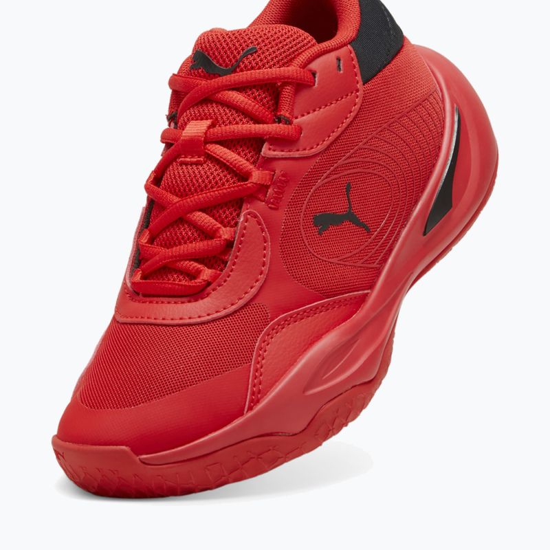 Detská basketbalová obuv PUMA Playmaker Pro JR pre všetky časy red/puma black 12