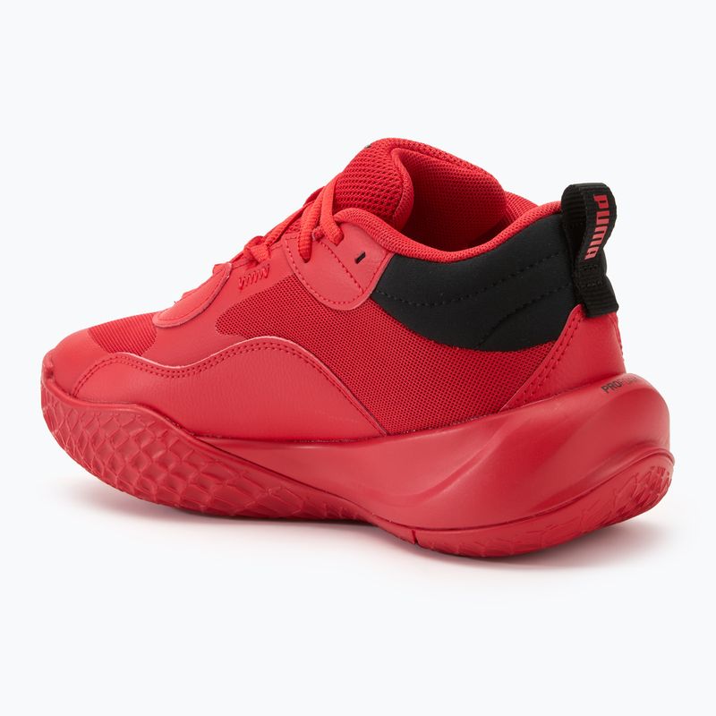 Detská basketbalová obuv PUMA Playmaker Pro JR pre všetky časy red/puma black 3