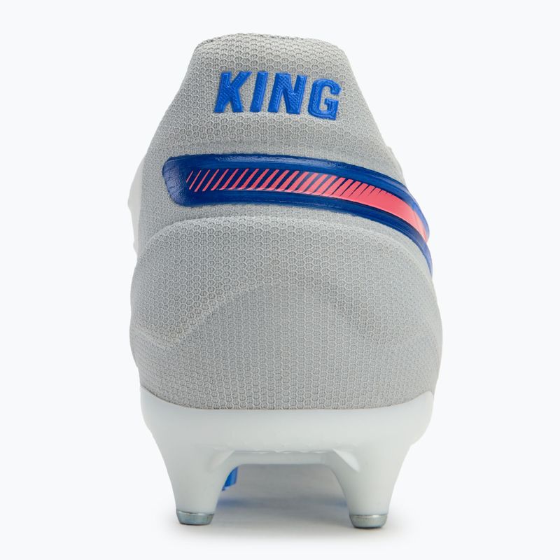 Pánska futbalová obuv/ kopačky PUMA King Match MxSG puma white/bluemazing/flat light grey/sunset glow 6