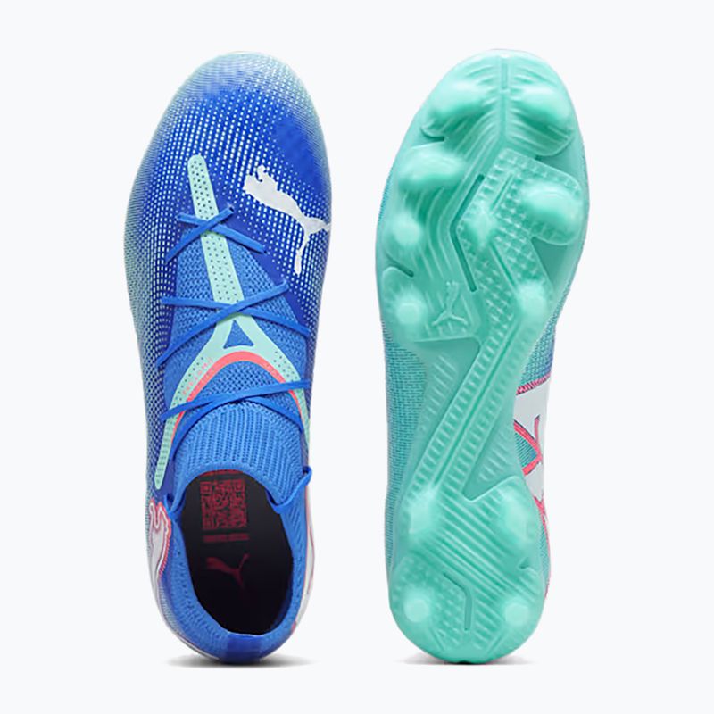 Pánska futbalová obuv/ kopačky PUMA Future 7 Pro FG/AG bluemazing/puma white/electric peppermint 11