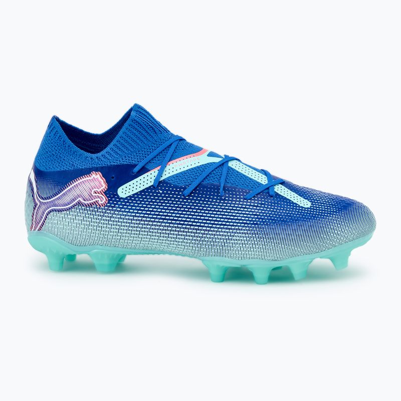 Pánska futbalová obuv/ kopačky PUMA Future 7 Pro FG/AG bluemazing/puma white/electric peppermint 2