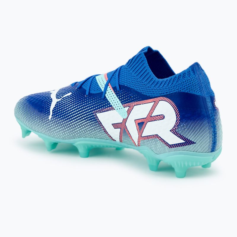 Pánska futbalová obuv/ kopačky PUMA Future 7 Pro FG/AG bluemazing/puma white/electric peppermint 3