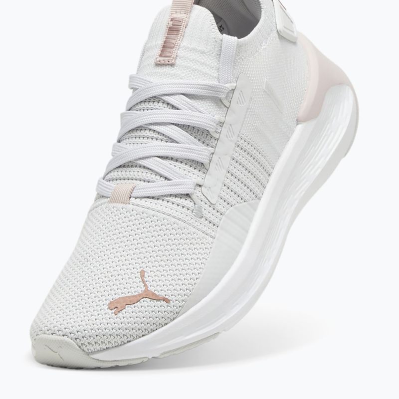 Dámske bežecké topánky PUMA Softride Symmetry Fuzion Feather gray/mauve mist/rose gold 5
