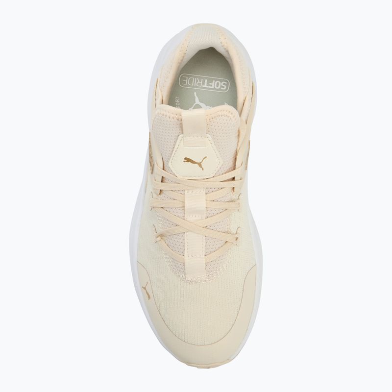 Dámska obuv PUMA Softride One4All Femme alpine snow/puma white/gold 5