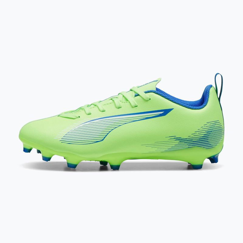 Detská futbalová obuv PUMA Ultra 5 Play FG/AG Jr fizzy apple/puma white 8
