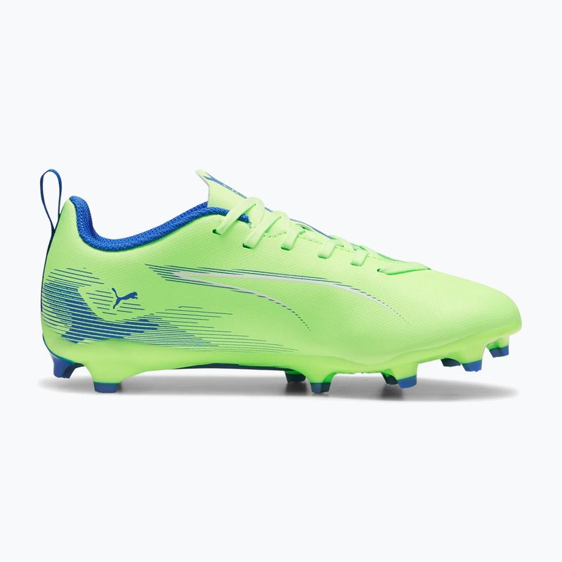 Detská futbalová obuv PUMA Ultra 5 Play FG/AG Jr fizzy apple/puma white 9