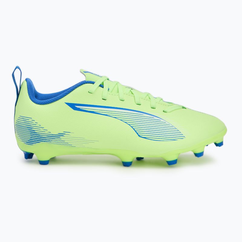 Detská futbalová obuv PUMA Ultra 5 Play FG/AG Jr fizzy apple/puma white 2