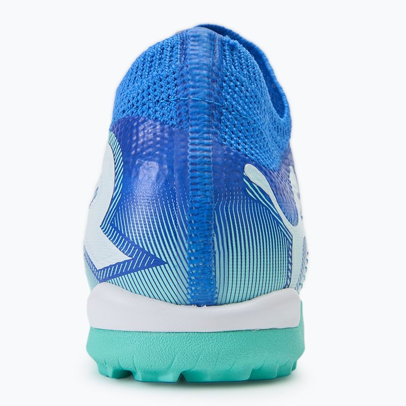 Detské kopačky PUMA Future 7 Match TT + Mid Jr modré/biele/elektrické mätové 6