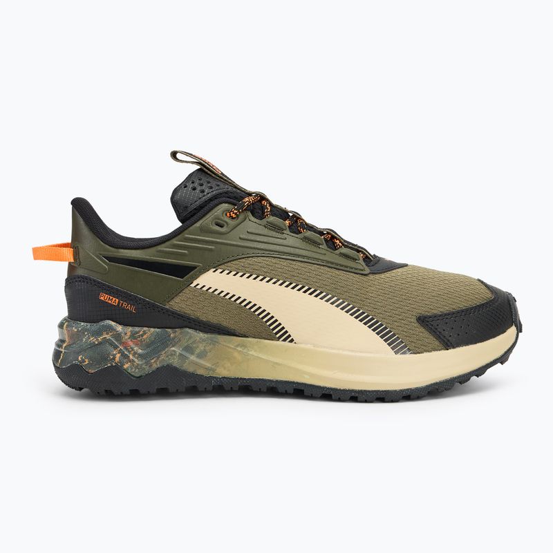 Pánska bežecká obuv PUMA Extend Lite Trail landslide dark olive/puma black 2