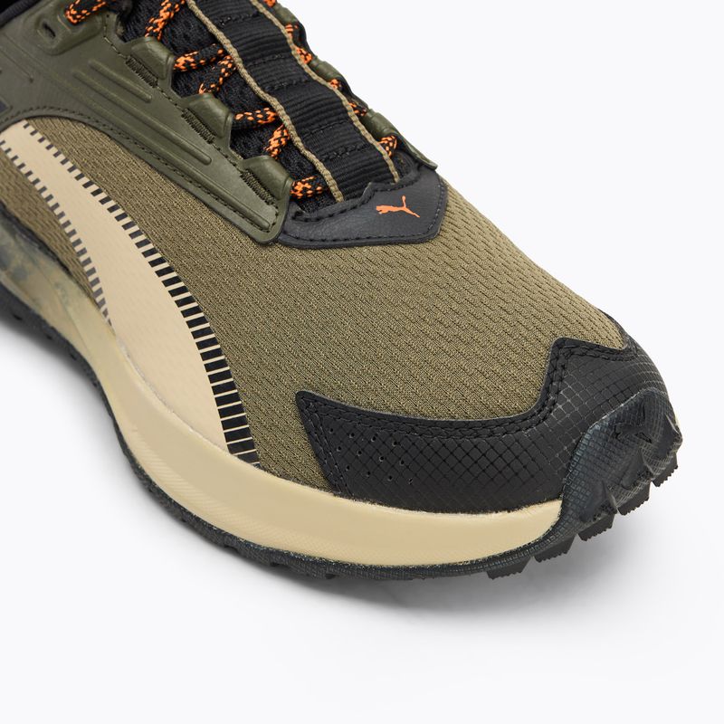Pánska bežecká obuv PUMA Extend Lite Trail landslide dark olive/puma black 7
