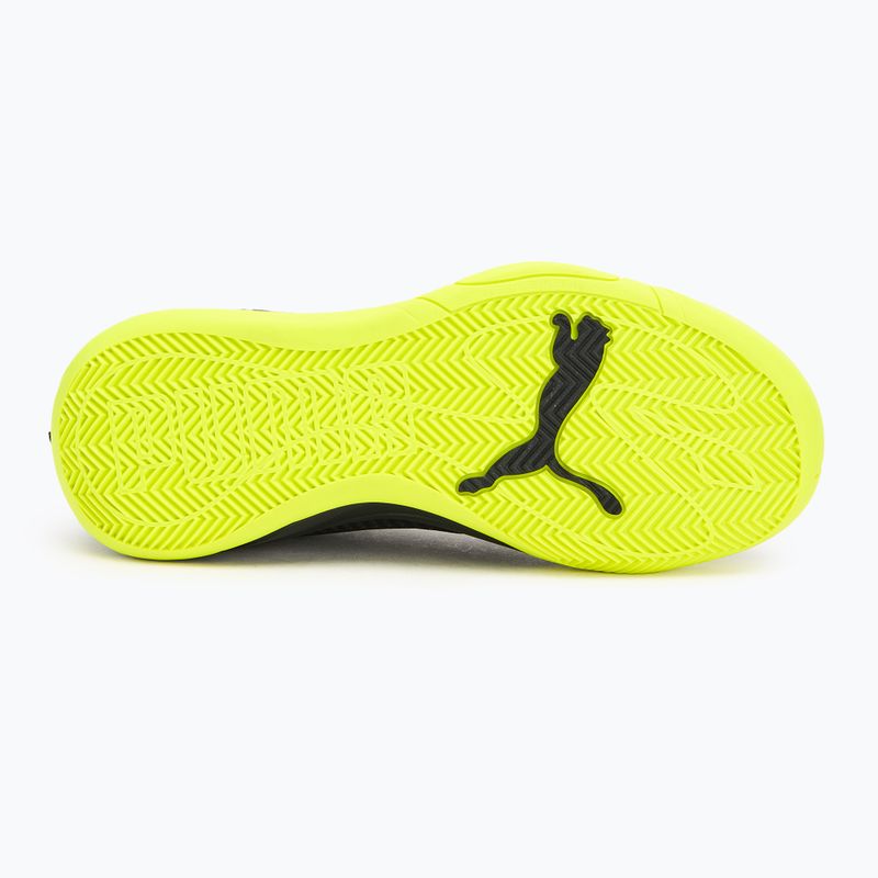 Pánska basketbalová obuv PUMA Court Pro puma black/electric lime 4