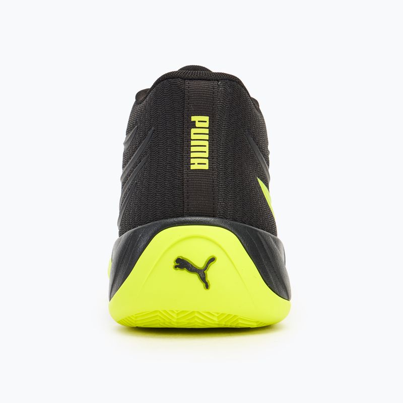 Pánska basketbalová obuv PUMA Court Pro puma black/electric lime 6