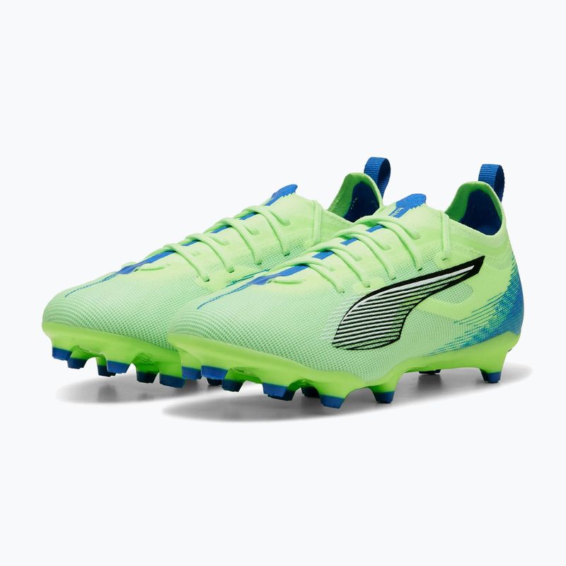 Detská futbalová obuv PUMA Ultra 5 Pro FG/AG Jr fizzy apple/puma white 10