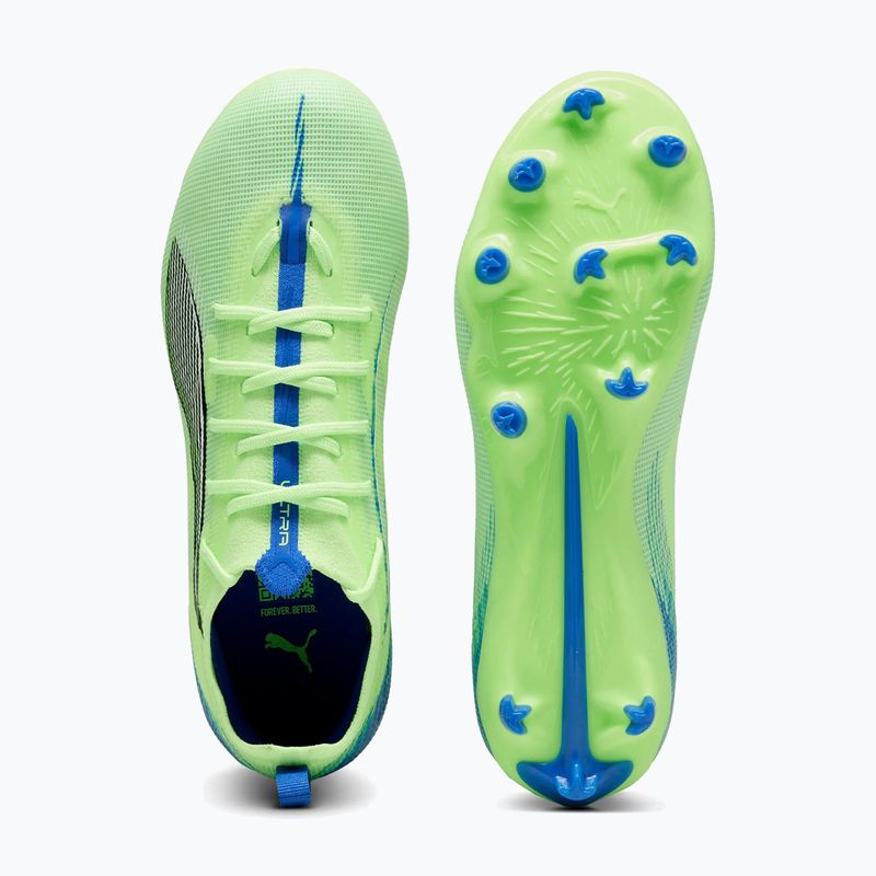 Detská futbalová obuv PUMA Ultra 5 Pro FG/AG Jr fizzy apple/puma white 11