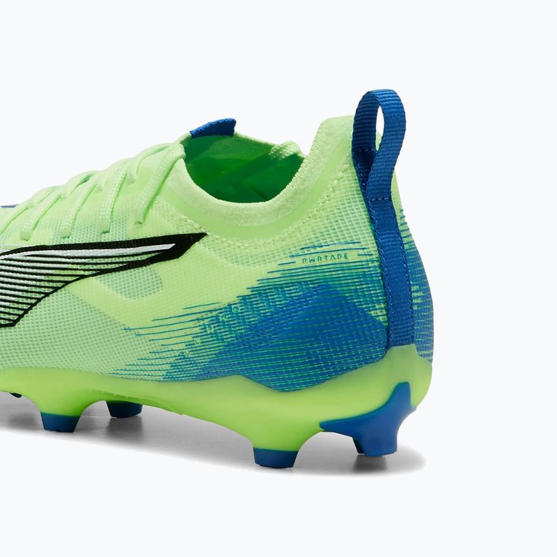 Detská futbalová obuv PUMA Ultra 5 Pro FG/AG Jr fizzy apple/puma white 13