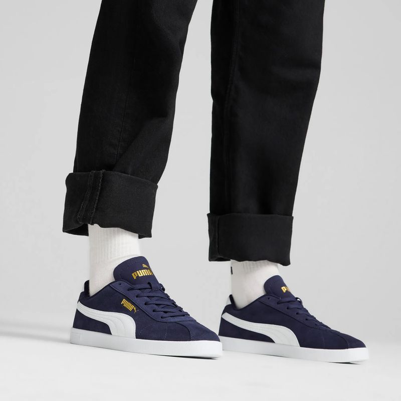 Topánky PUMA Club II puma navy/puma white/puma gold 9