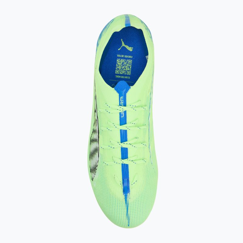 Kopačky PUMA Ultra 5 Pro FG/AG lapis lazuli/puma white/sunset gloe 6