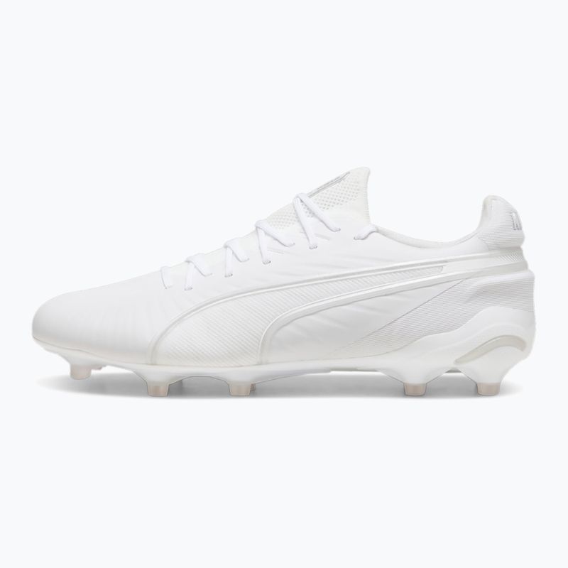 Futbalová obuv/ kopačky PUMA King Ultimate FG/AG puma white/puma silver 9