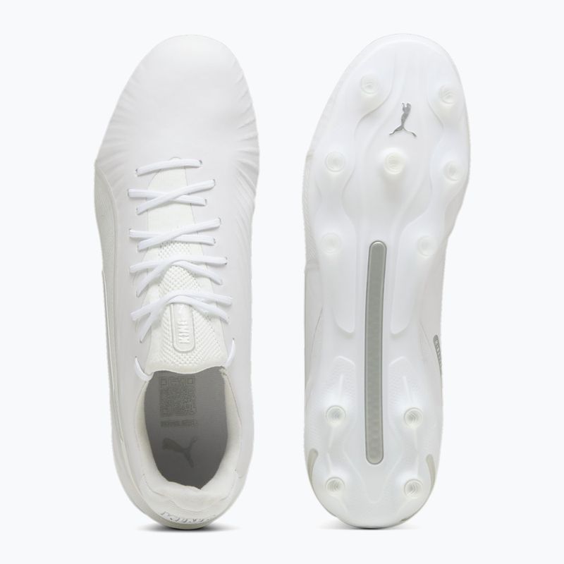 Futbalová obuv/ kopačky PUMA King Ultimate FG/AG puma white/puma silver 11