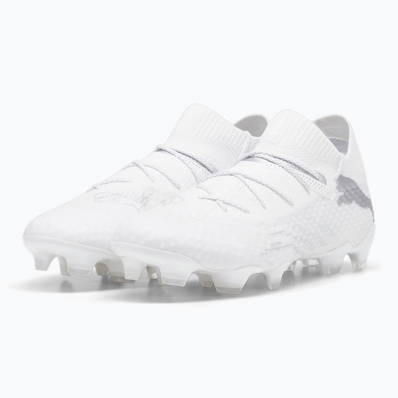 Futbalová obuv/ kopačky PUMA Future 7 Ultimate FG/AG puma silver/puma white 8