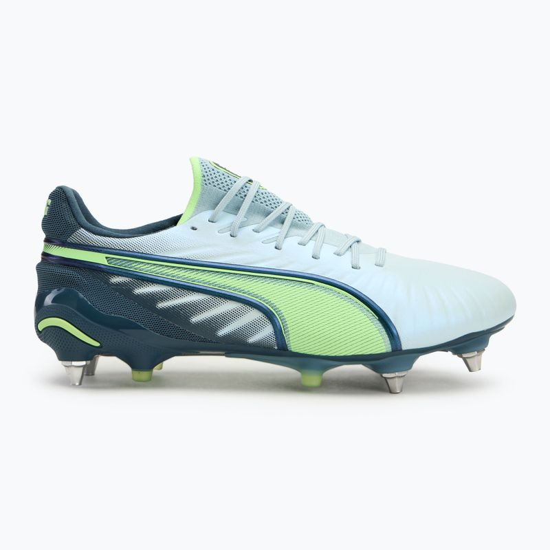 Pánska futbalová obuv/ kopačky PUMA King Ultimate MxSG frosted dew/fizzy apple 2