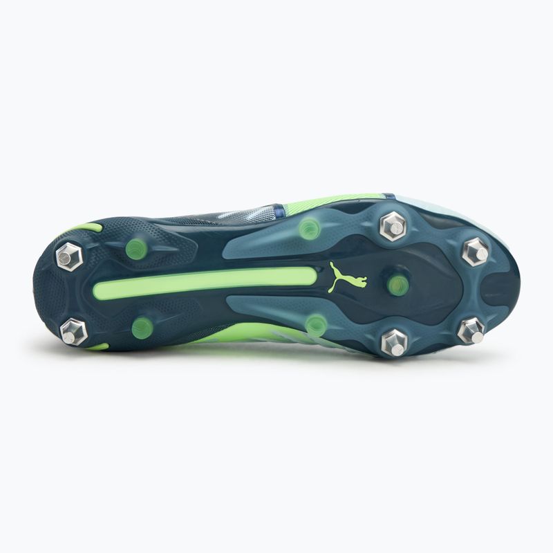 Pánska futbalová obuv/ kopačky PUMA King Ultimate MxSG frosted dew/fizzy apple 4