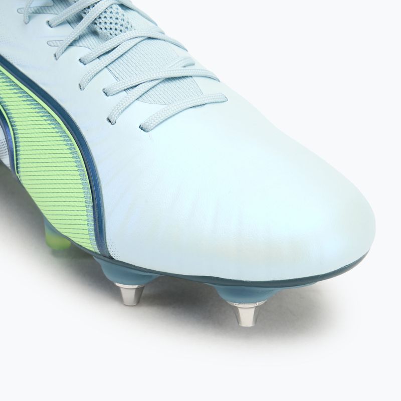 Pánska futbalová obuv/ kopačky PUMA King Ultimate MxSG frosted dew/fizzy apple 7