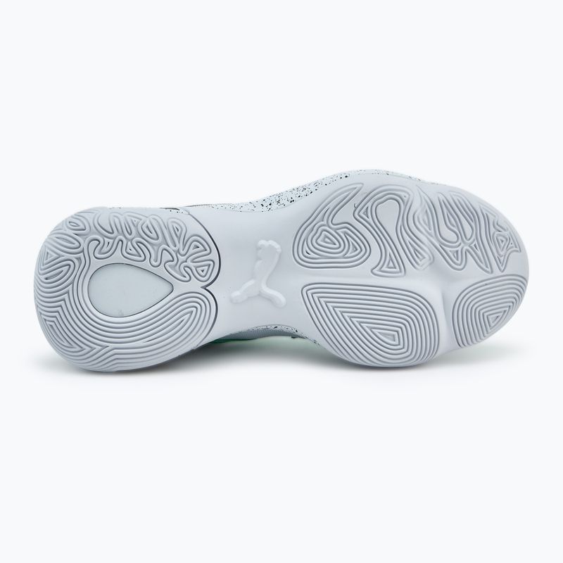 Pánska basketbalová obuv PUMA Genetics Speckle puma black/silver mist/jade frost 5
