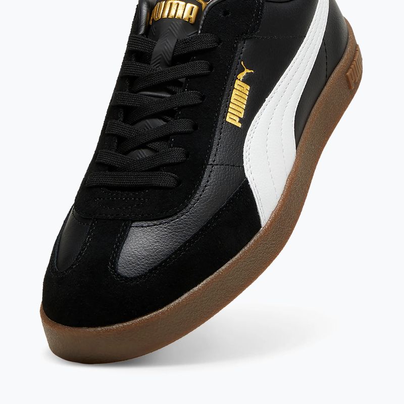 Topánky PUMA Club II puma black/puma white/puma gold 9