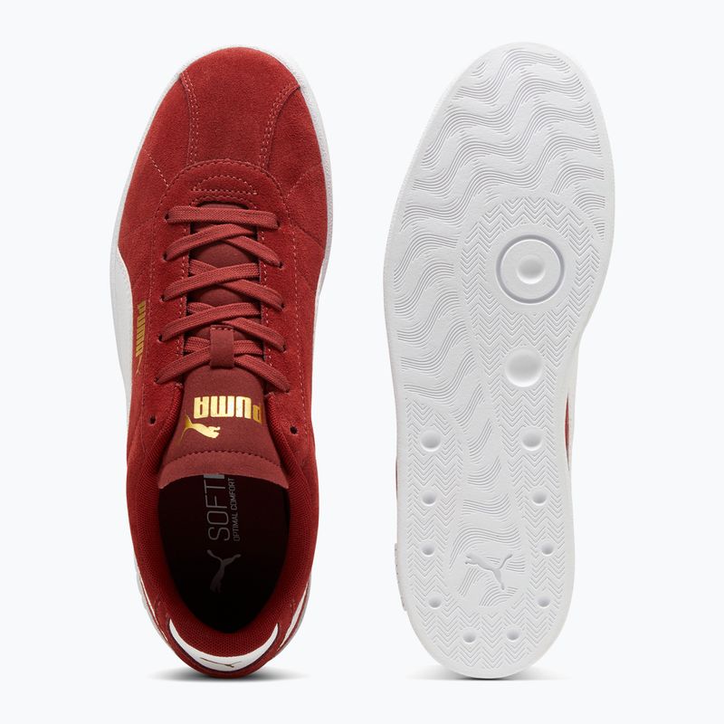 Topánky PUMA Club II červené/puma white/puma gold 3
