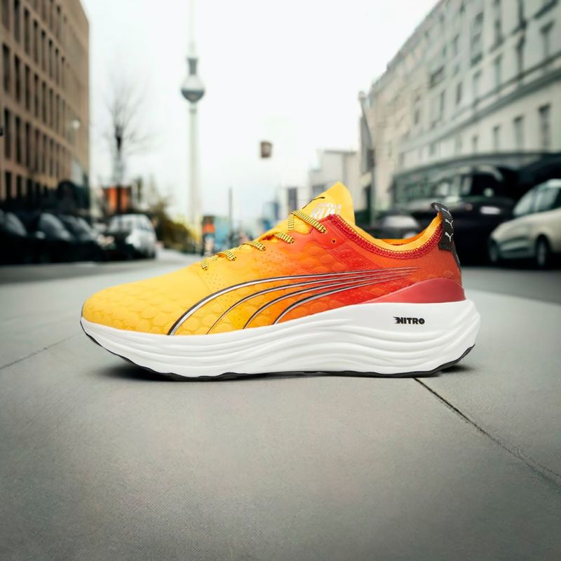 Pánska bežecká obuv PUMA ForeverRun Nitro Fade sun stream/sunset glow/puma white 14