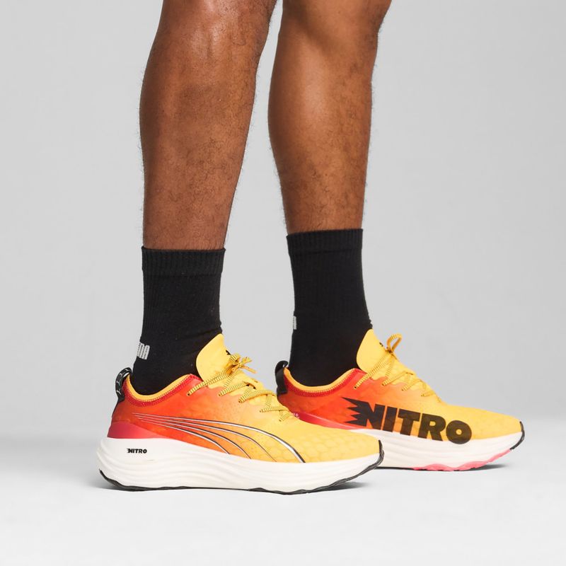 Pánska bežecká obuv PUMA ForeverRun Nitro Fade sun stream/sunset glow/puma white 15