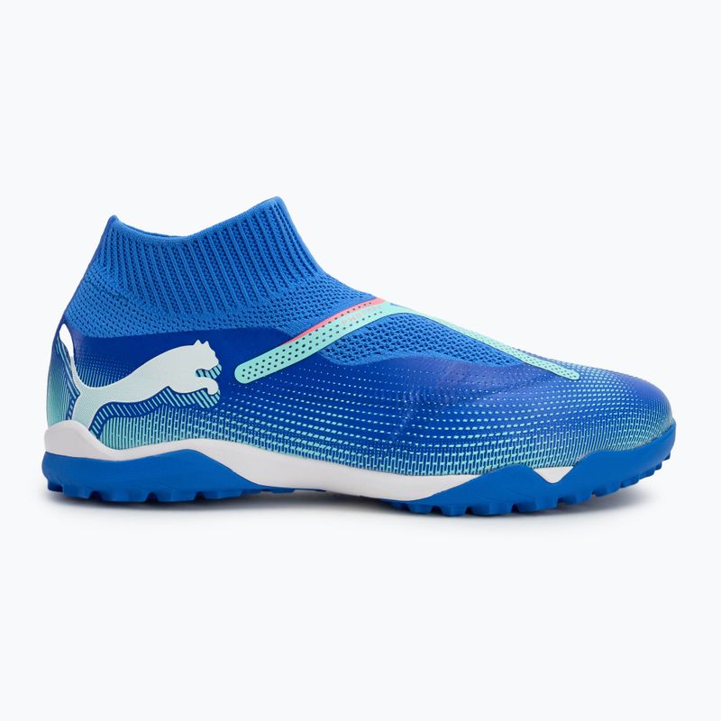 Kopačky PUMA Future 7 Match+ Ll TT bluemazing/puma white/electric peppermint 2