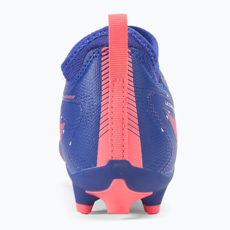 Detské kopačky PUMA Ultra 5 Match FG/AG Jr lapis lazuli/puma white/sunset glow 6