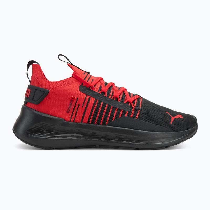 Bežecká obuv PUMA Softride Symmetry Fuzion puma black/for all time red 2