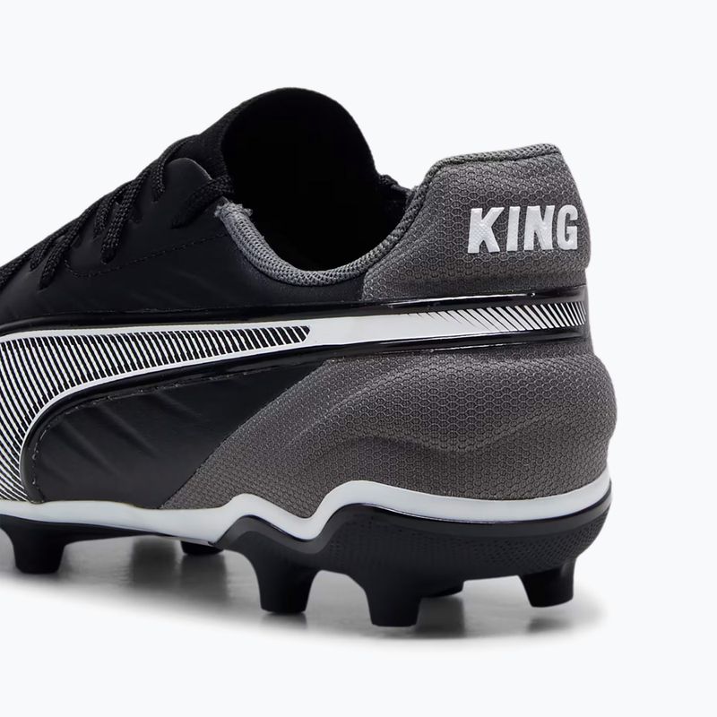 Detská futbalová obuv/ kopačky PUMA King Match FG/AG Jr puma black/puma white/cool dark grey 13