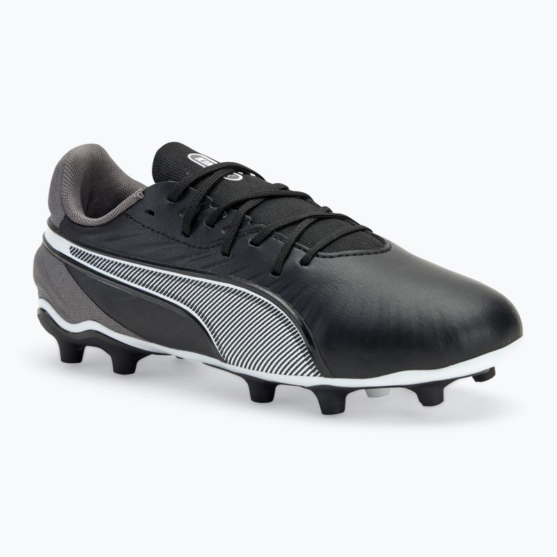 Detská futbalová obuv/ kopačky PUMA King Match FG/AG Jr puma black/puma white/cool dark grey