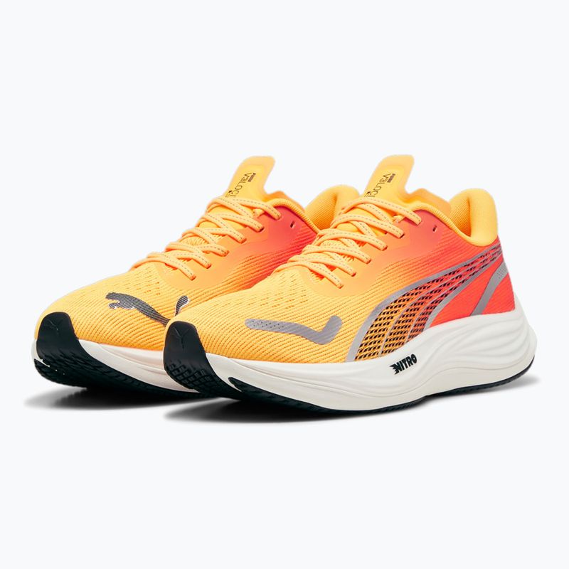 Pánska bežecká obuv PUMA Velocity Nitro 3 Fade sun stream/sunset glow/white 8