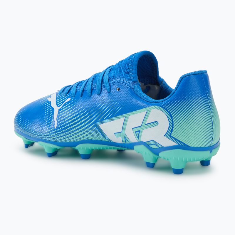 Detské kopačky PUMA Future 7 Play FG/AG Jr hyperlink blue/mint/puma white 3