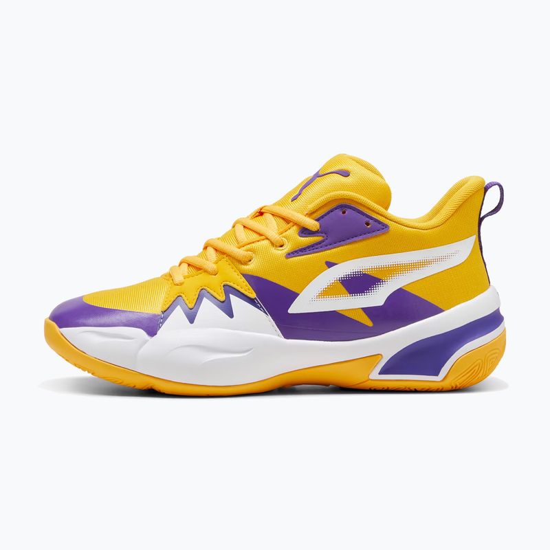 Basketbalové topánky PUMA Genetics yellow sizzle/puma white 2