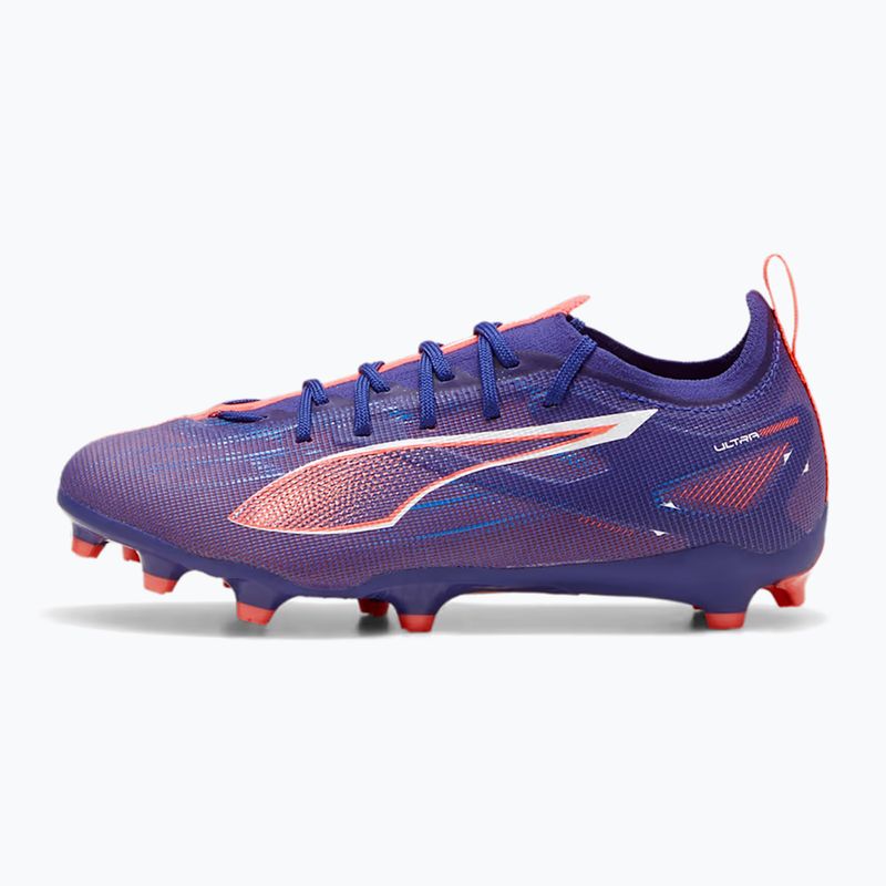Detská futbalová obuv PUMA Ultra 5 Pro FG/AG Jr lapis lazuli/puma white/sunset glow 9