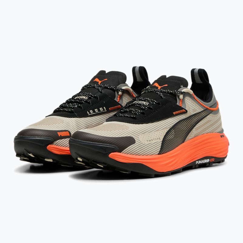 Pánska bežecká obuv PUMA Voyage Nitro 3 Tech desert dust/flame flicker 8