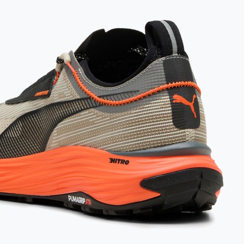 Pánska bežecká obuv PUMA Voyage Nitro 3 Tech desert dust/flame flicker 13