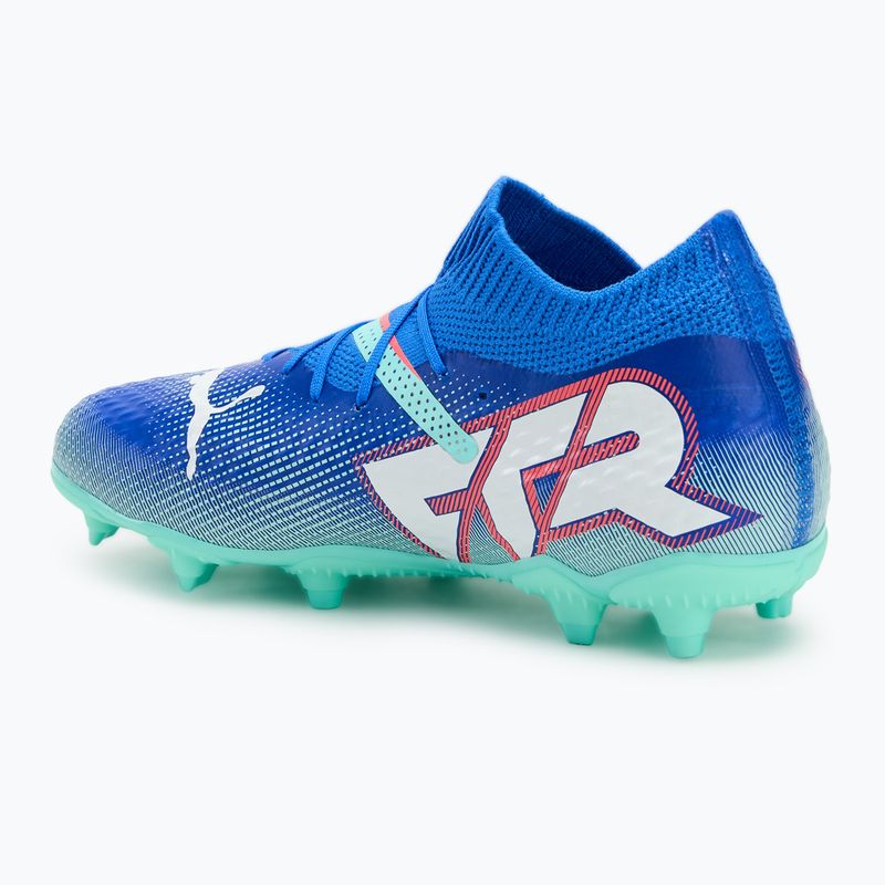 Detská futbalová obuv/ kopačky PUMA Future 7 Pro FG/AG Jr bluemazing/puma white/electric peppermint 3