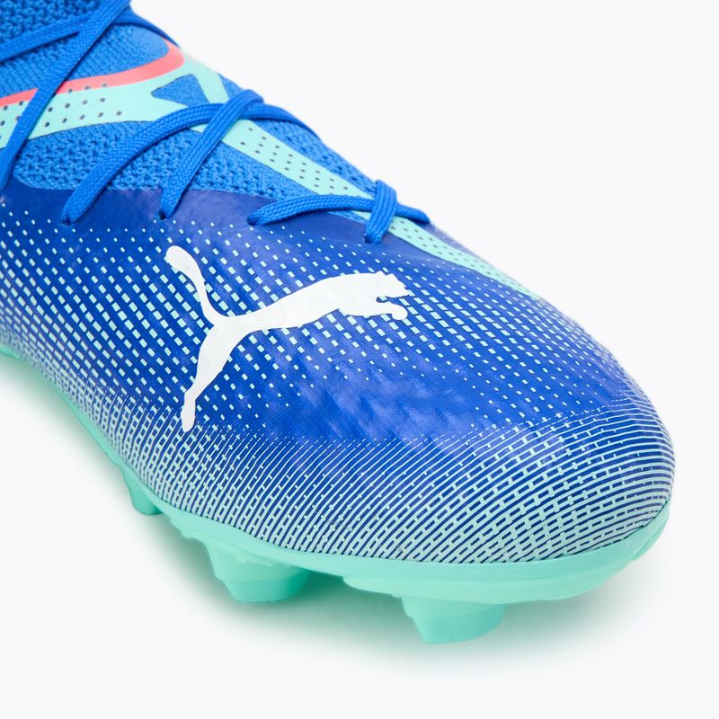 Detská futbalová obuv/ kopačky PUMA Future 7 Pro FG/AG Jr bluemazing/puma white/electric peppermint 7
