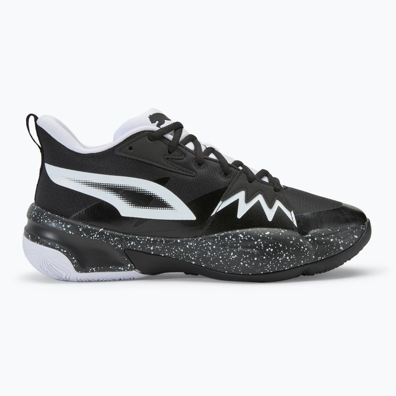 Pánska basketbalová obuv PUMA Genetics Speckle puma black/puma white 2